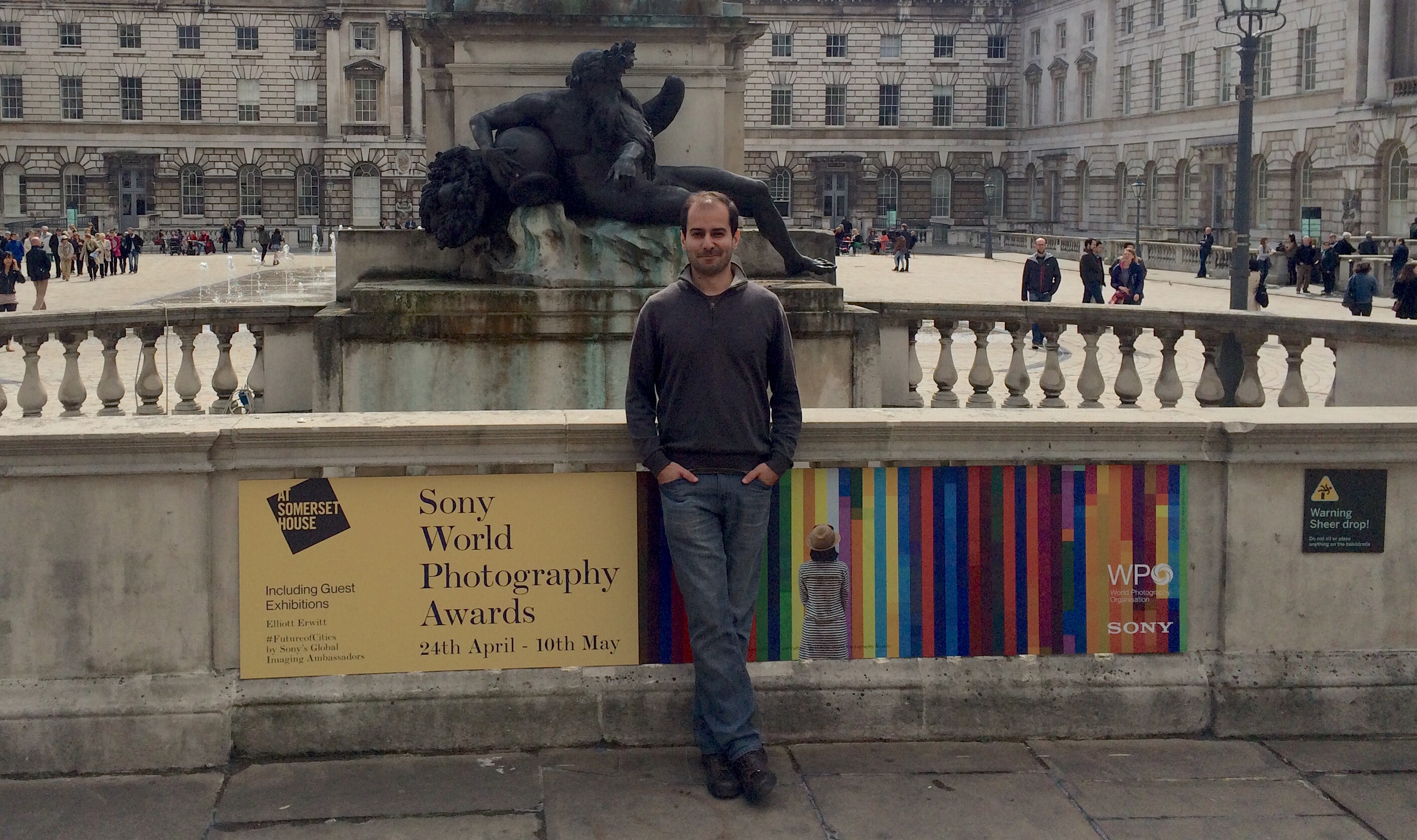 Adriano Neves na Somerset House, SWPA 2015, Somerset House, Londres, Reino Unido